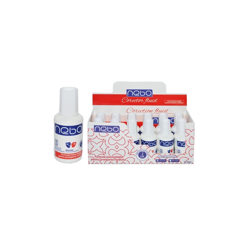 Corector fluid, 12 ml - NEBO 16918 2.10084