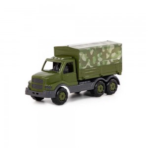 Camion militar cu prelata - Gigant, 44x16x22 cm, Wader 49193 63.02521