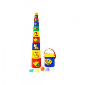 Piramida educativa+forme, 75 cm, Cavallino 52605 37.815126