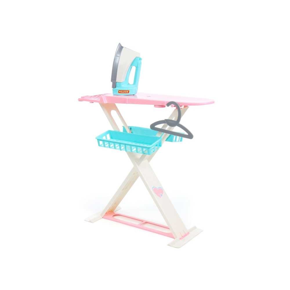 Masa calcat + fier calcat + accesorii, 62x25x49 cm, Polesie 43467 55.462185