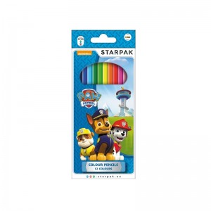 Creioane color - Paw Patrol 12 culori/set - STARPAK 352911 8.823529