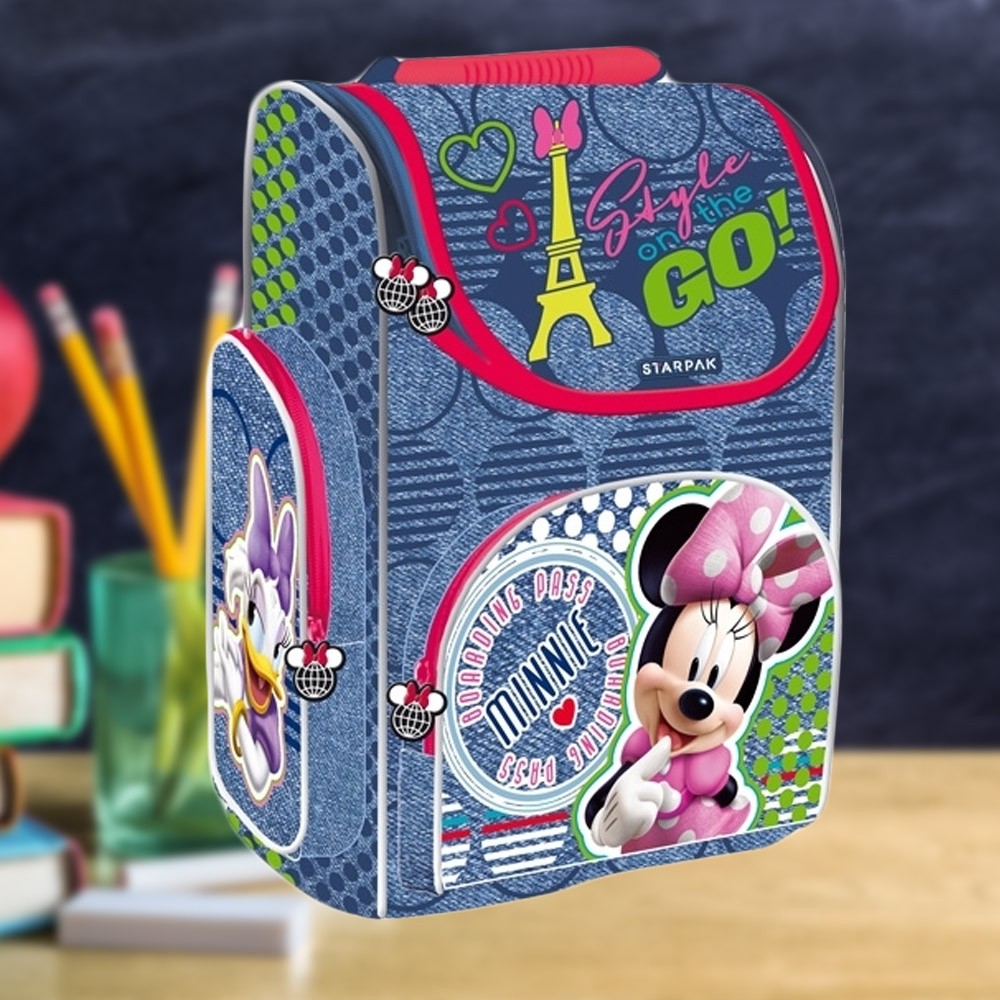 Ghiozdan - carcasa tare MINNIE. 37x27x14,5cm - STARPAK 372487 92.436975