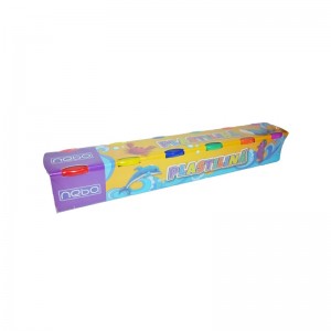 Plastilina modelaj, 6 culori, 100 g - NEBO 16793 21.008403