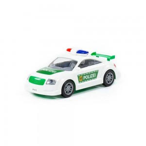 Masina politie, cu frictiune, 26x11x10cm, Polesie 37091 35.294118
