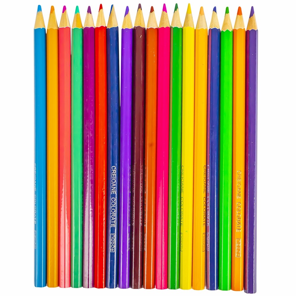 Creioane color Hexagonale Set 18 - NEBO 16318 7.563025