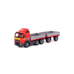 Camion cu remorca - Volvo PowerTruck, 77x19x25 cm, Wader 9487 88.235294
