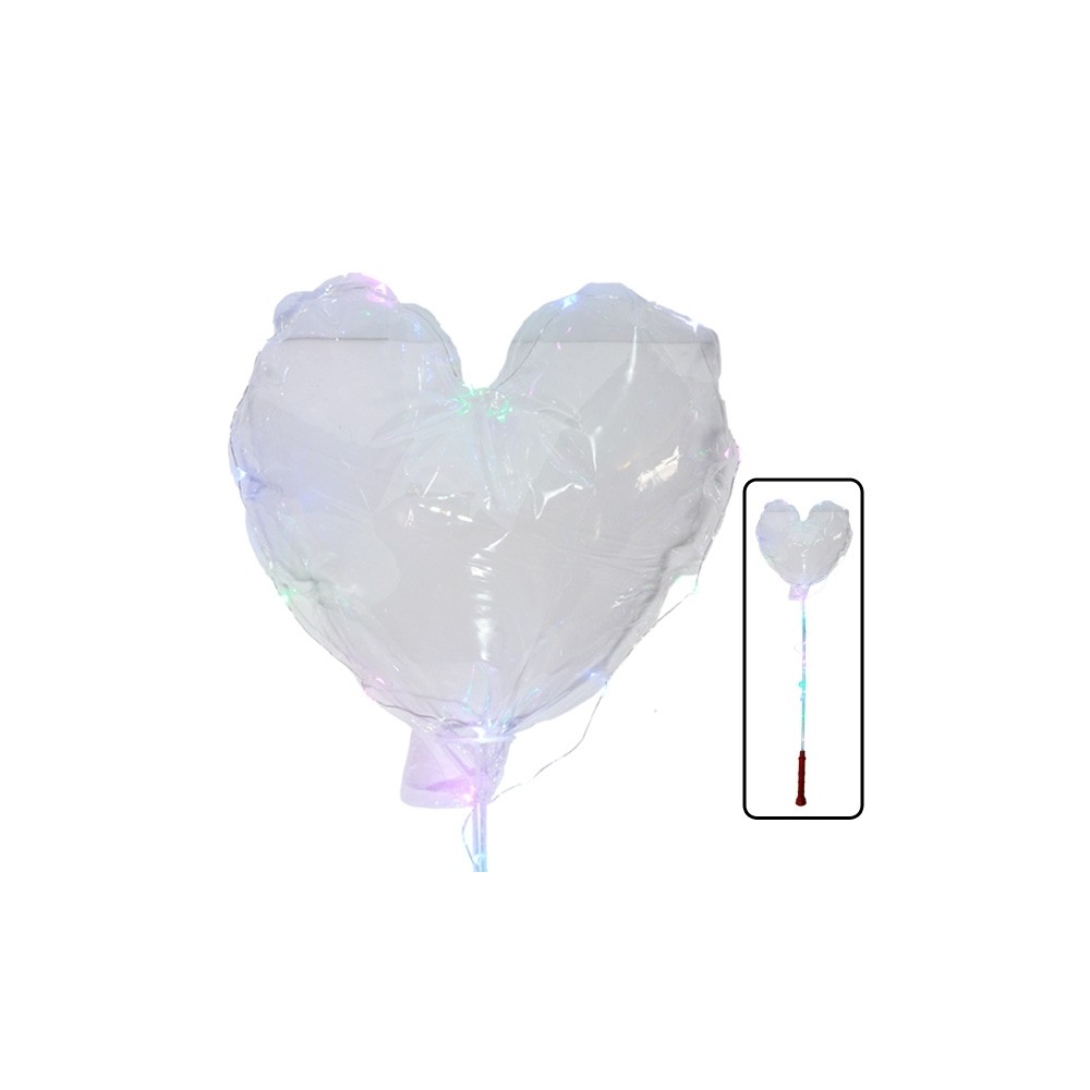 Balon inimioara cu suport si instalatie cu baterii 11.764706