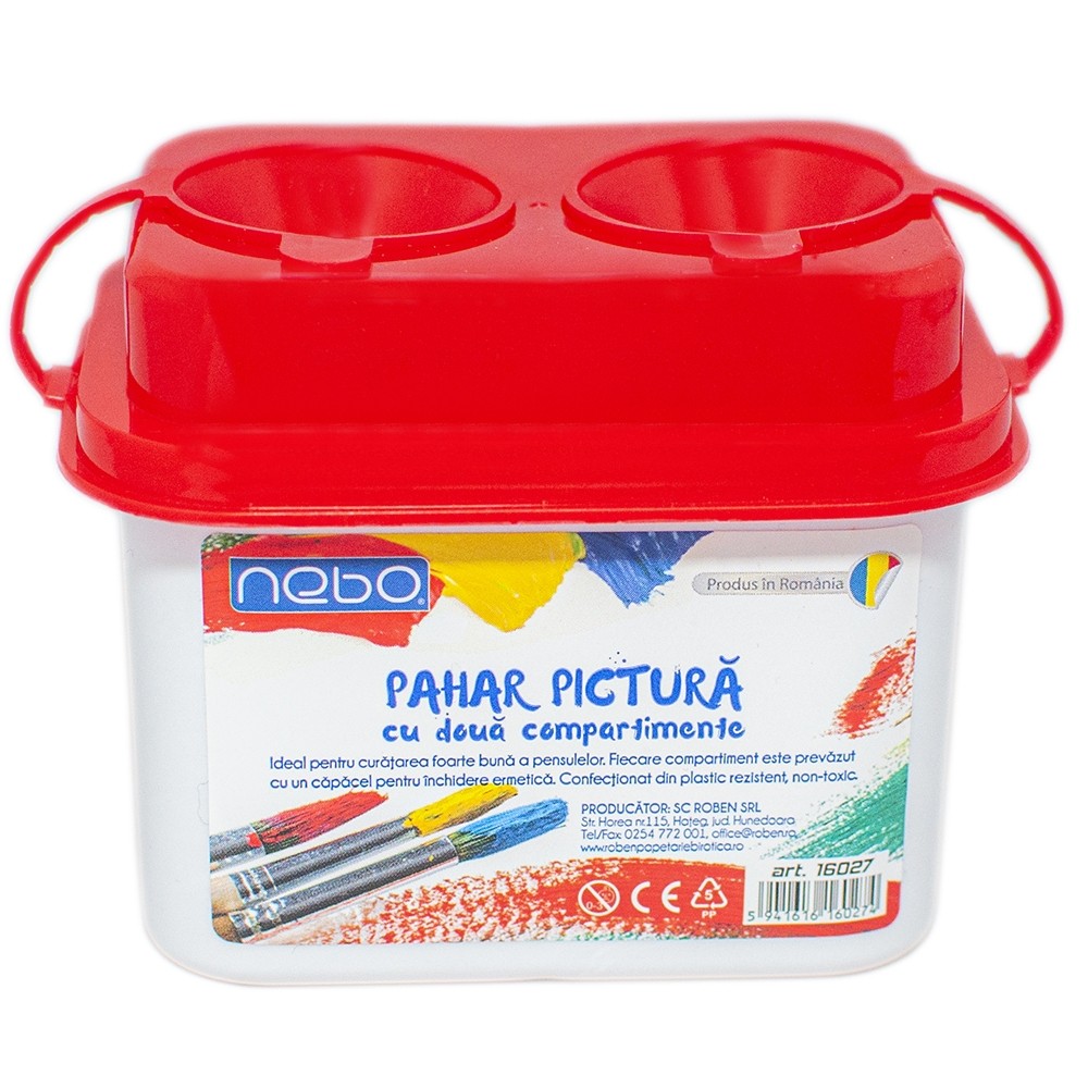 Pahar pictura cu 2 compartimente - NEBO 16027 4.201681