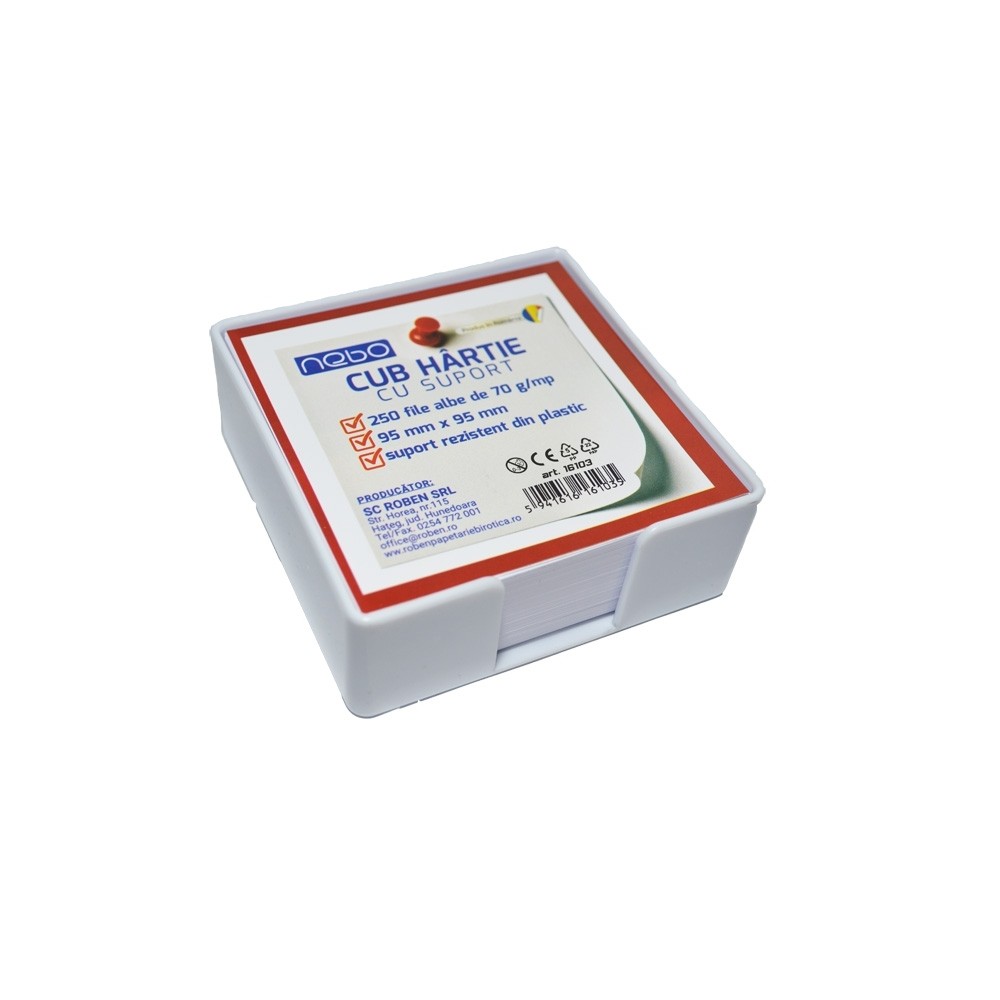 Cub hartie cu suport 250 file 70g|mp - NEBO 16103 7.142857