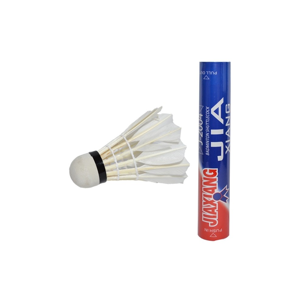Fluturasi badminton din pene, 12 buc/set J-2004 36.97479