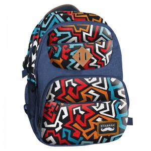Ghiozdan comp. de laptop Abstract 45x34x18cm - STARPAK 402459 114.285714