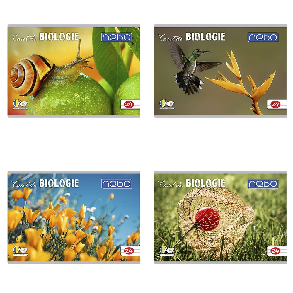 Caiet biologie 24 file - NEBO 16599 1.680672