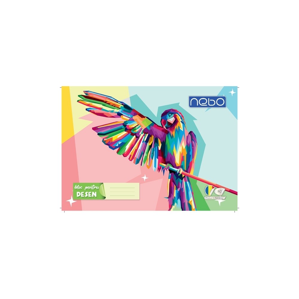 Bloc desen A4 16 file 120 g/mp - NEBO 16594 3.781513