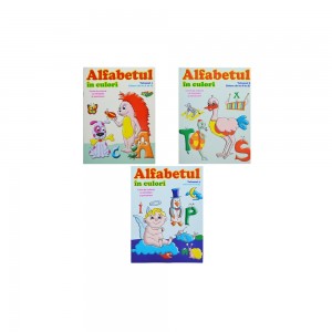 Caiet pentru colorat A4 Alfabetul prichindeilor 1.680672