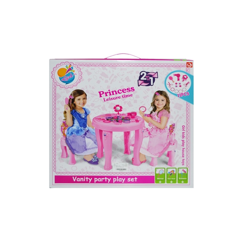 Masuta cu 2 scaunele si accesorii, 14 piese 1519A 168.067227