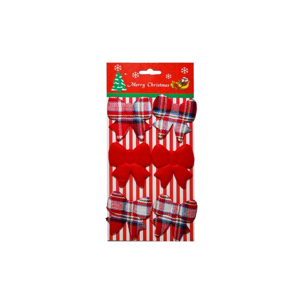 Fundite decorative, material textil, 6/set AF-2255 4.201681