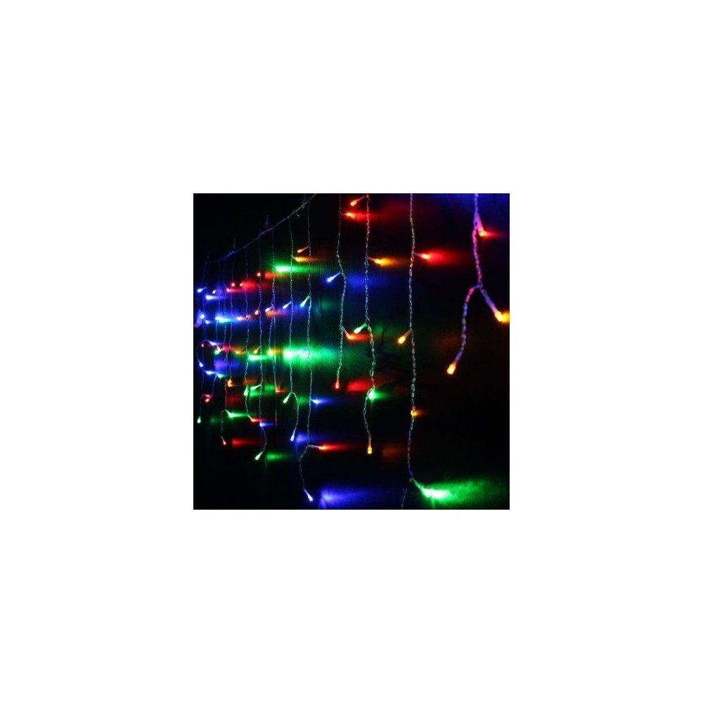 Instalatie tip ploaie, 400 becuri, 0,5mx6m, multicolora 99.159664