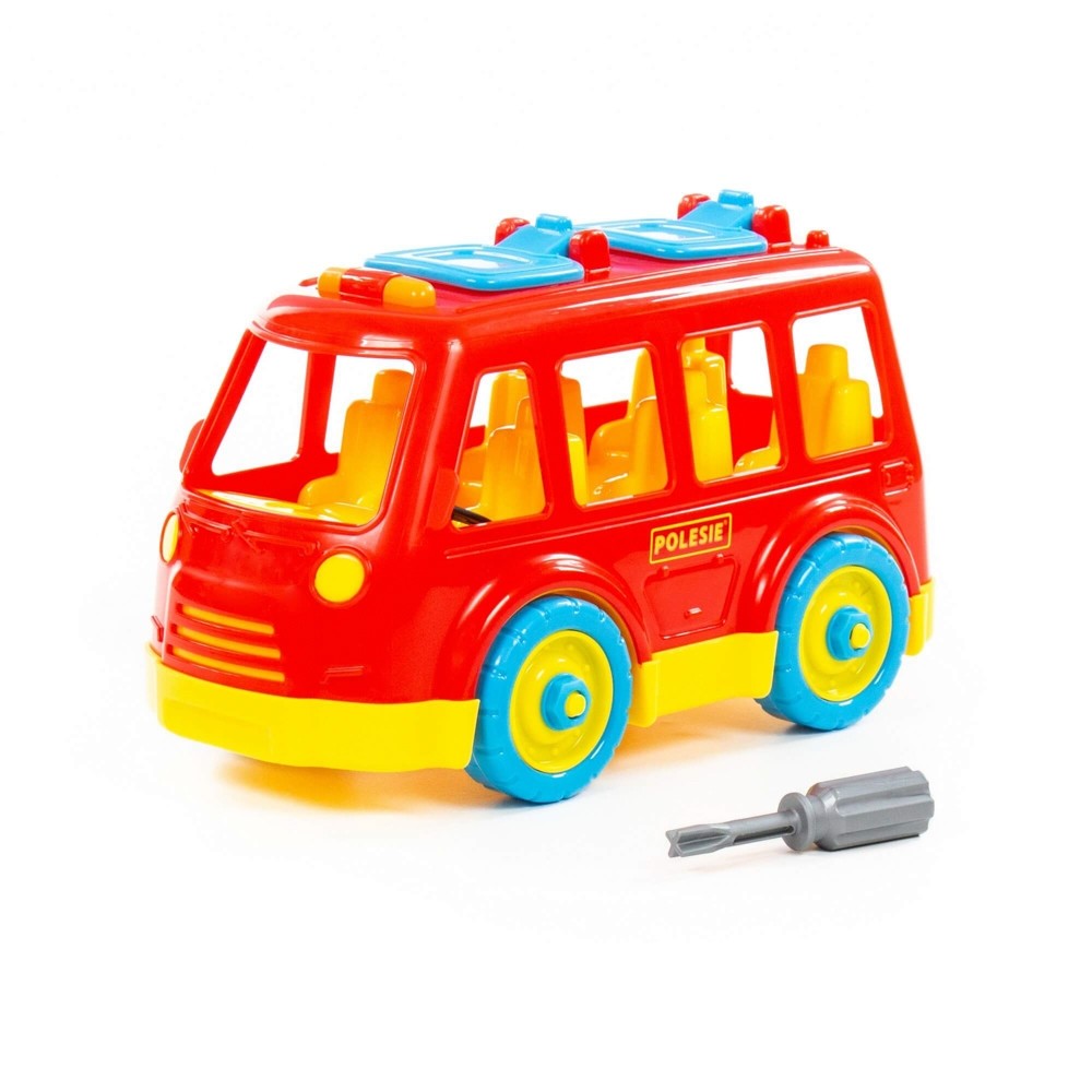 Autobuz demontabil, 26,5X14,5X15,5 cm, Polesie 71248 31.092437
