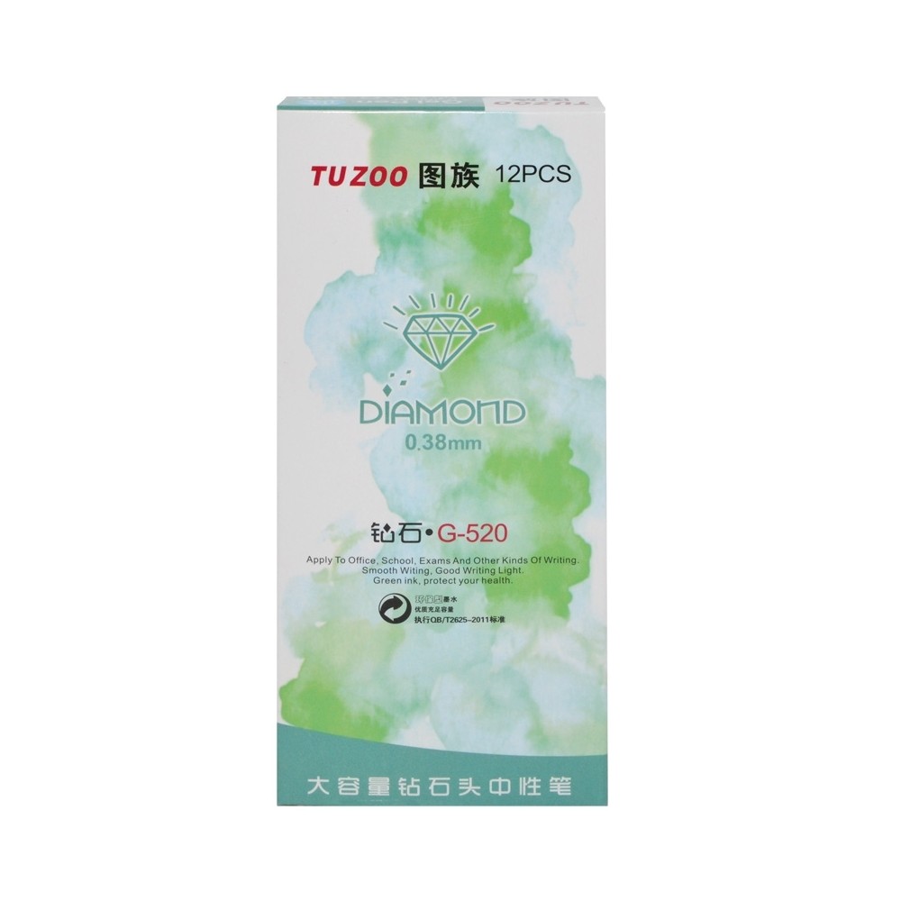 Pix cu gel 0,38 mm, albastru, Tuzoo FG-520 0.840336