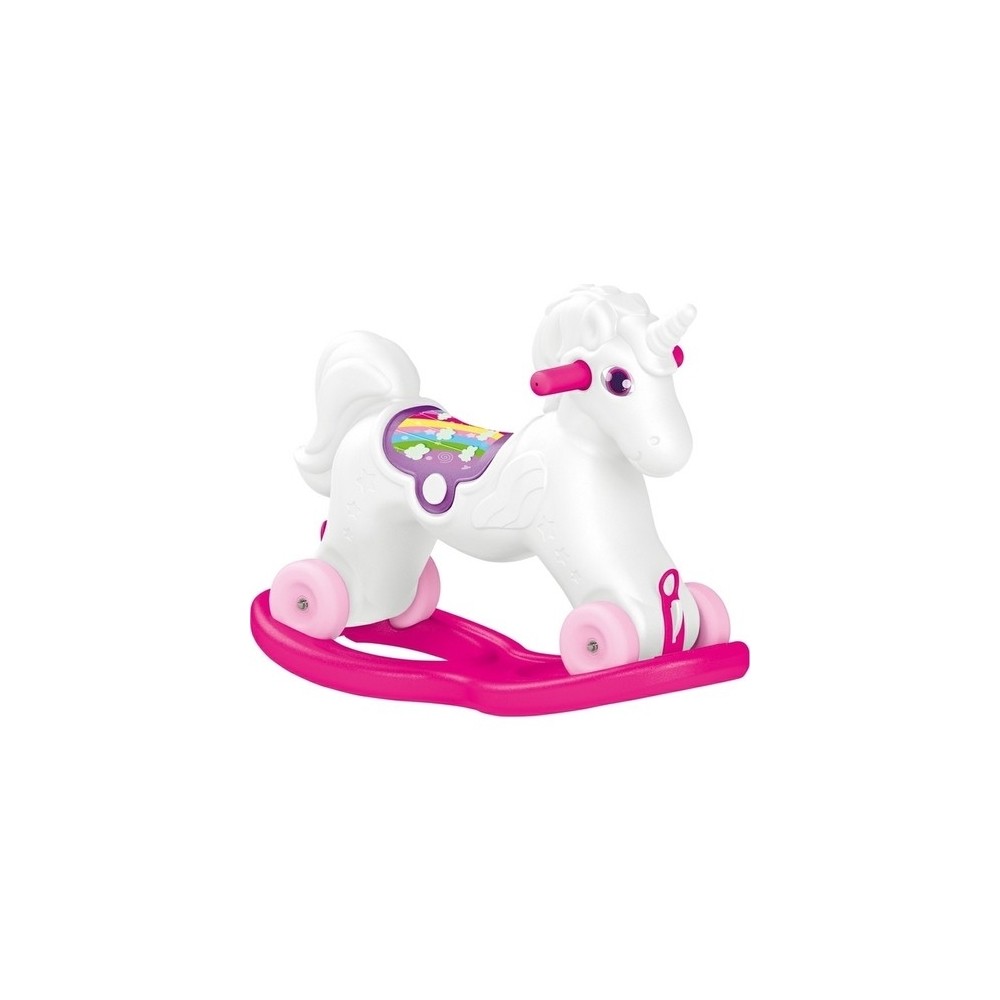 Unicorn balansoar cu rotile, 50X34X70 cm - Dolu 2509 0