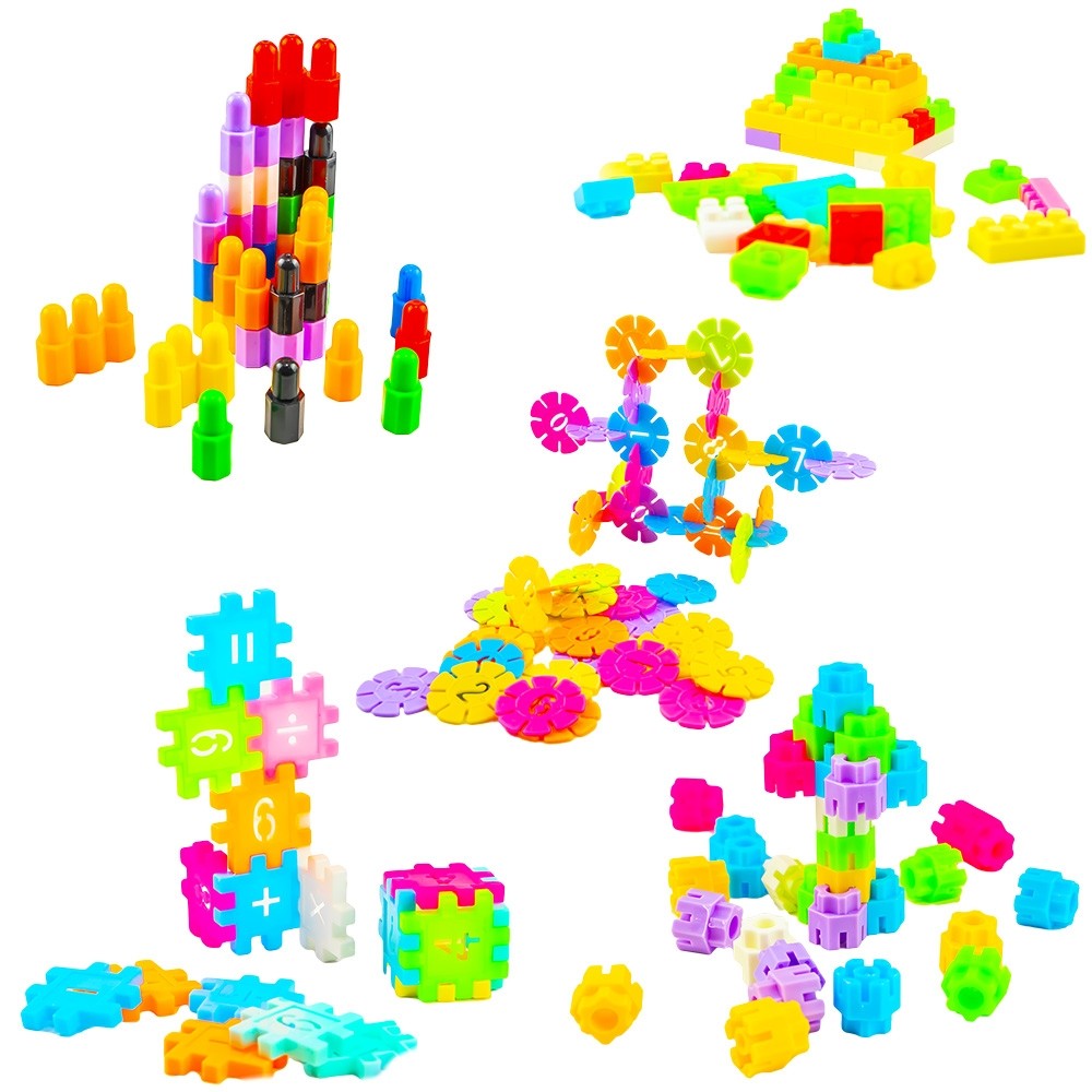 Cuburi constructii, in borcan, 6 buc/cutie X1606T 0