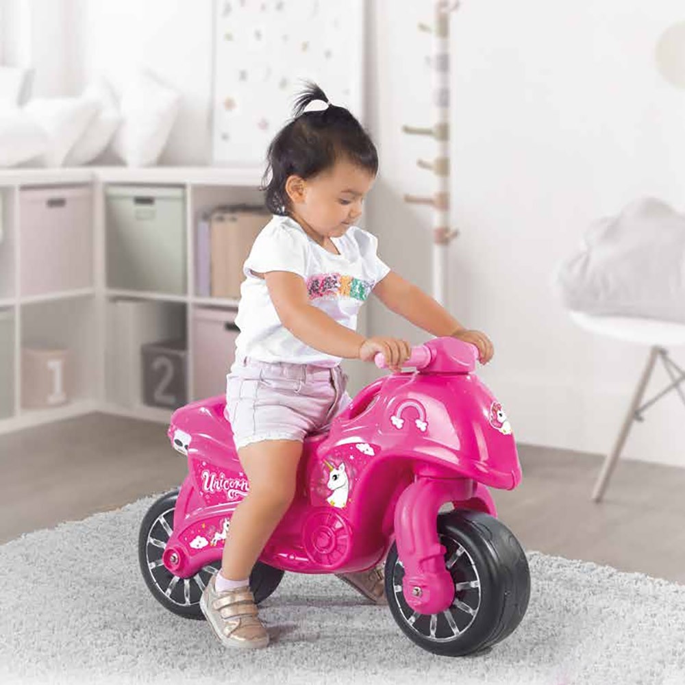 Motocicleta fara pedale/roz-Unicorn/50x71x27 - Dolu 2528 150.420168