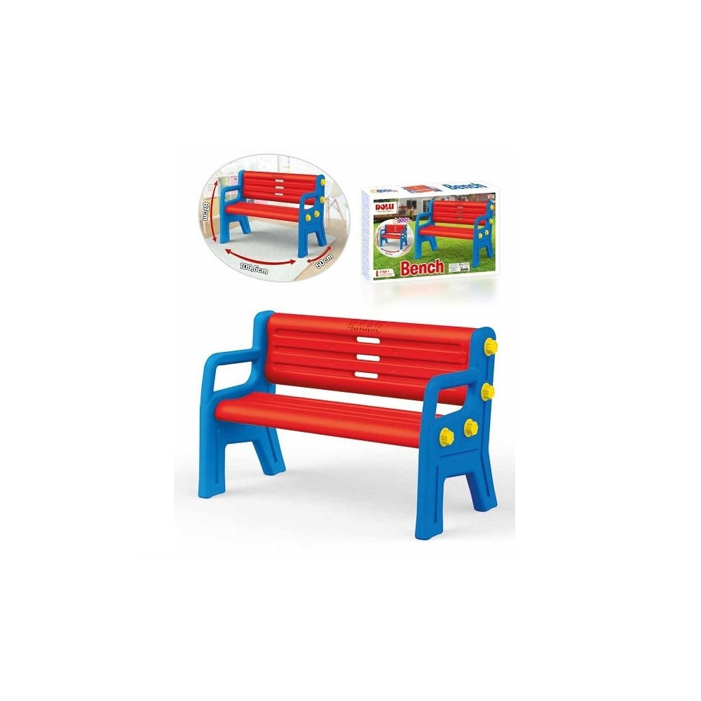 Bancuta, rosu+albastru, 67x109,5x50cm - Dolu 3027 273.109244