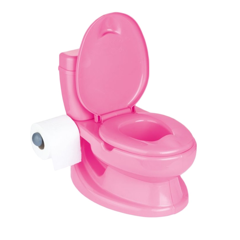 Olita tip WC, cu sunet, roz, 28x39x38cm - Dolu 7252 113.445378