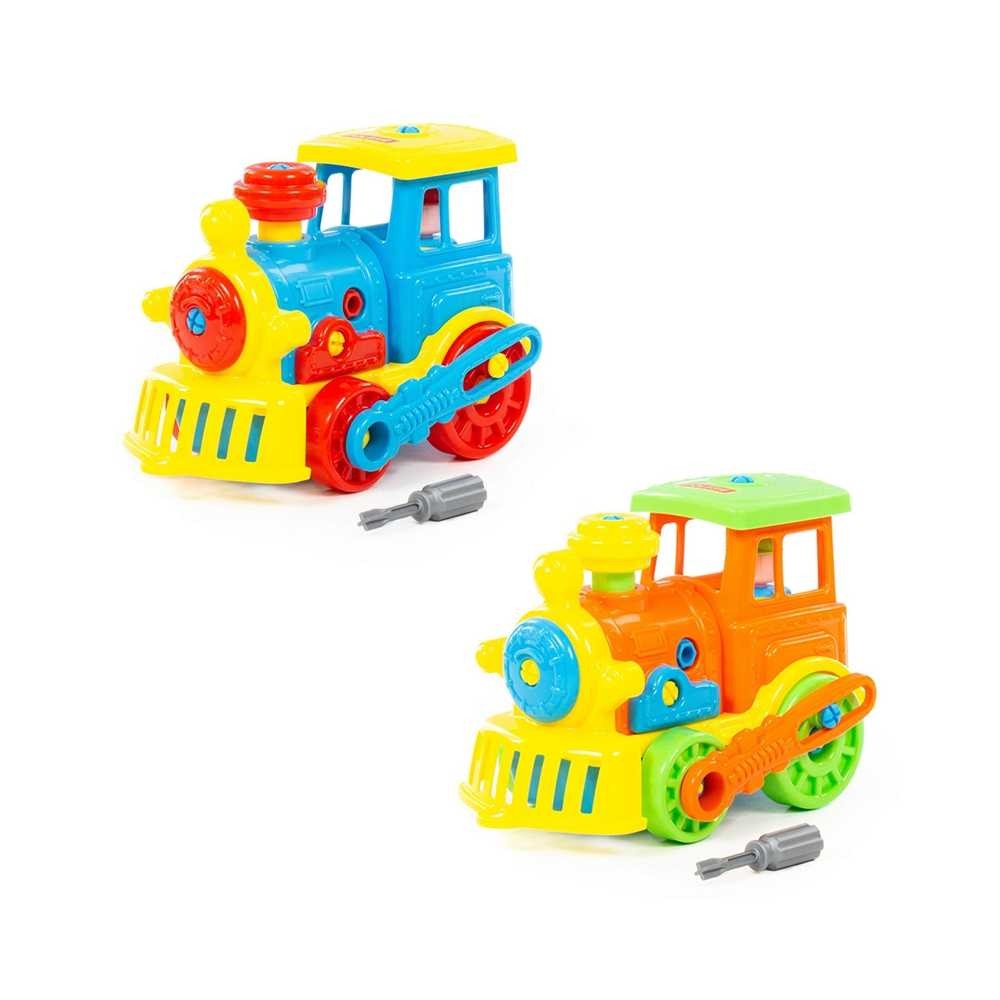 Locomotiva demontabila, 28x16x18 cm, Polesie 71255 43.697479