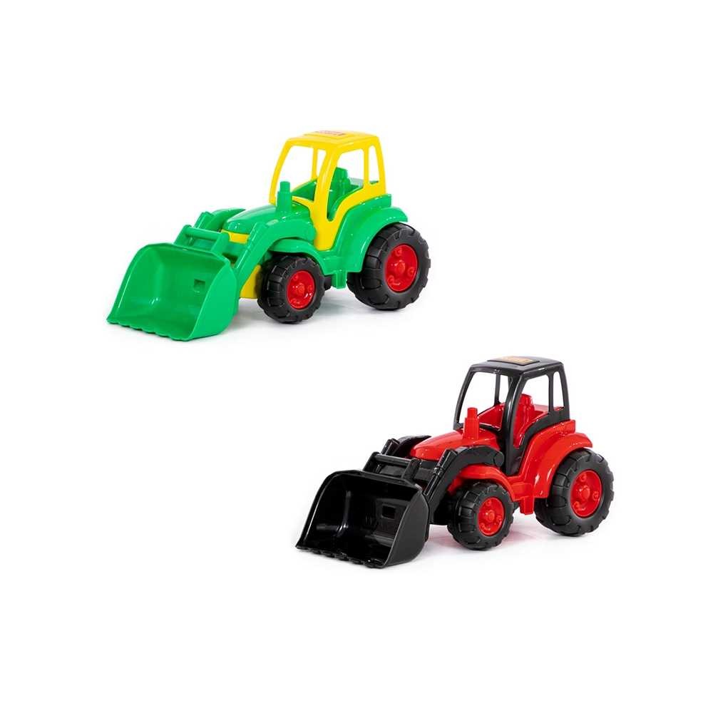 Tractor cu incarcator - Champion, 48x22x26 cm, Polesie 0476 63.02521