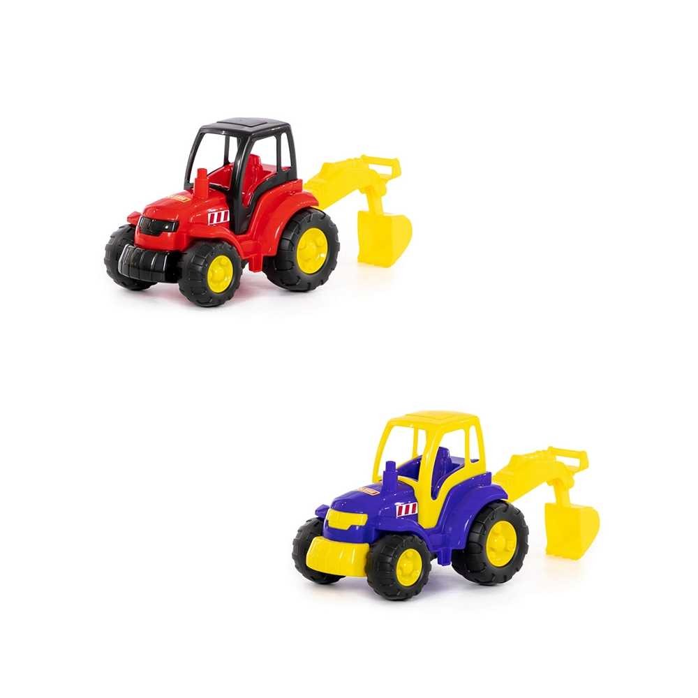 Tractor-excavator - Champion, 36x22x31 cm, Polesie 0568 57.983193