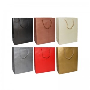 Pungi cadou unicolore premium 26x32x12 cm 822-M 5.882353