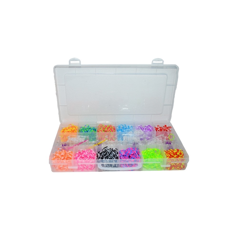Set creativ elastice, 2400 piese/cutie GH-2400 27.731092