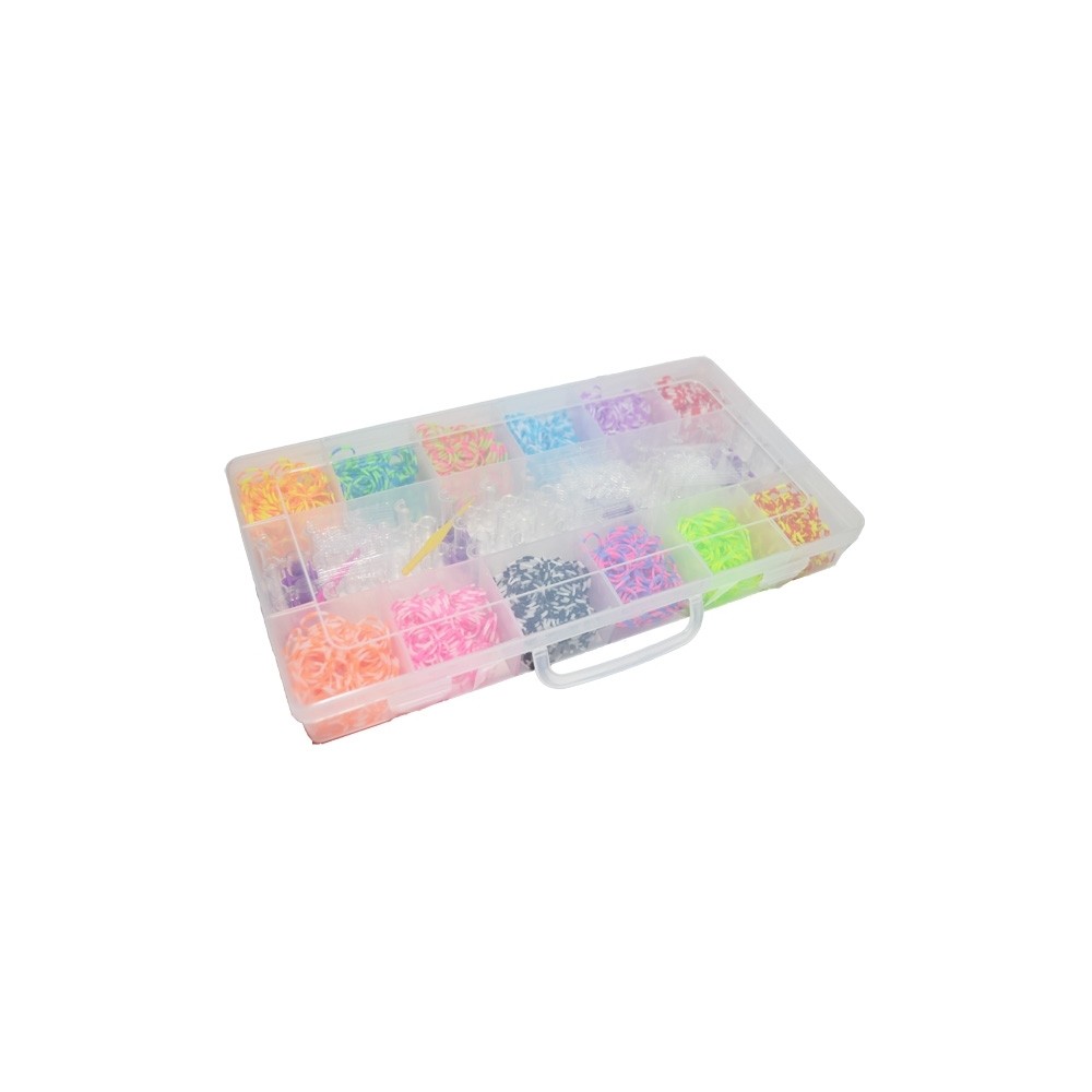 Set creativ elastice, 2400 piese/cutie GH-2400 27.731092