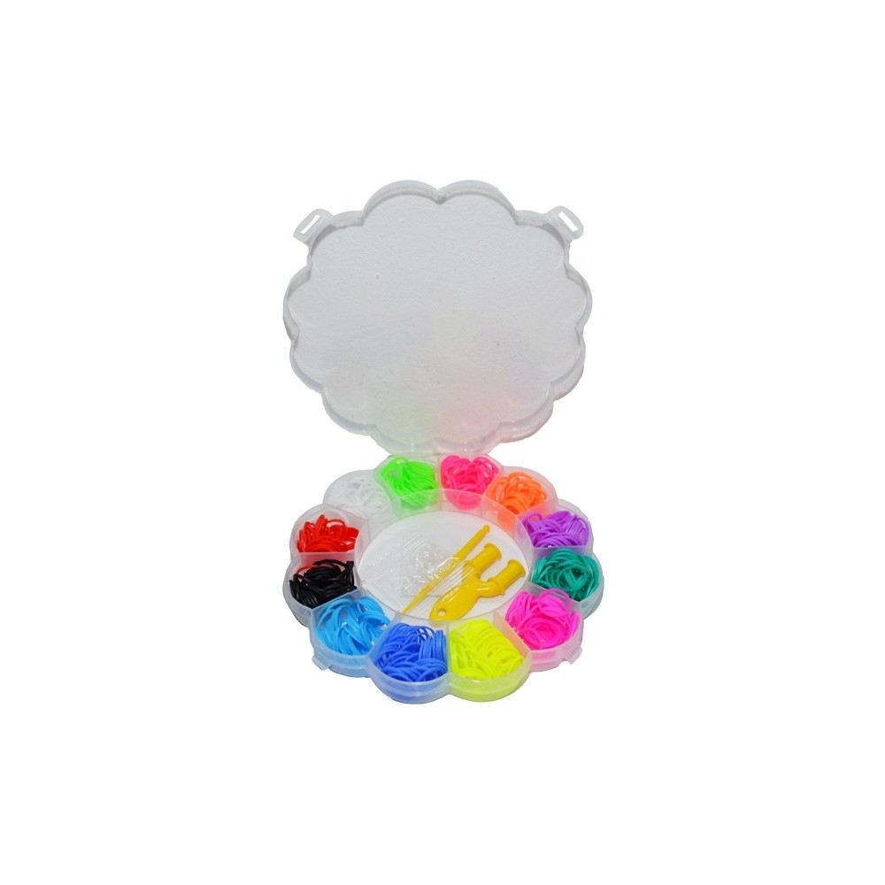 Set creativ elastice, 400 piese, Floare GH-400 5.882353