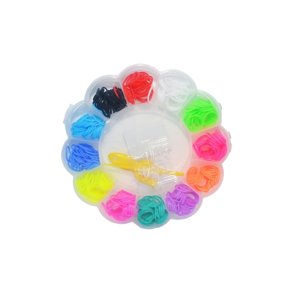 Set creativ elastice, 400 piese, Floare GH-400 5.882353