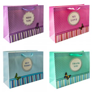 Punga cadou cu fundite 38x27x14 cm FDI-L 5.882353