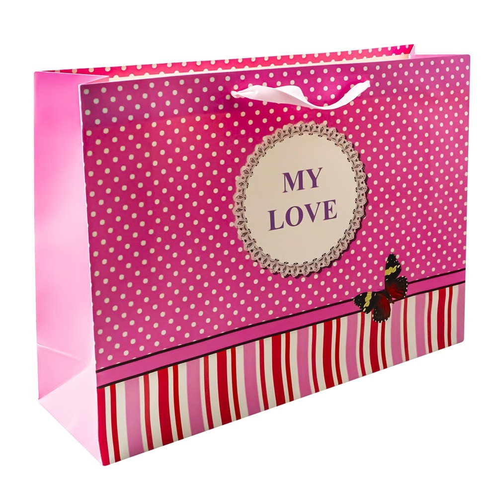 Punga cadou cu fundite 38x27x14 cm FDI-L 5.882353