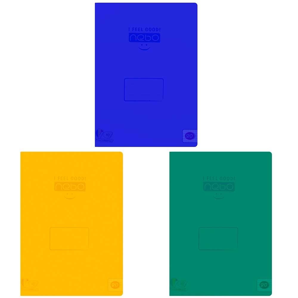 Caiet A4 80 file AR coperta PP - NEBO 16520 7.142857