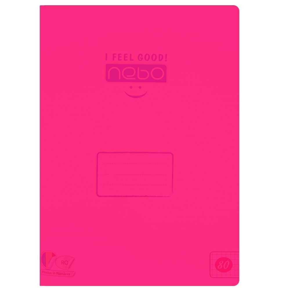 Caiet A5 80 file AR coperta PP - NEBO 16524 3.361345