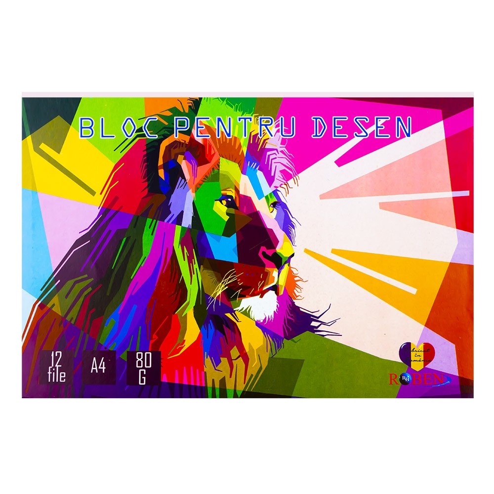 Bloc desen A4 12 file 80 g|mp 41280 2.10084