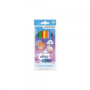 Creioane color - Emoji Frozen 12 culori|set - STARPAK 397688 7.563025