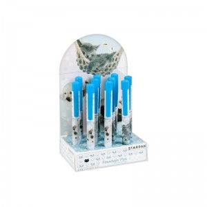Stilou + rezerva cerneala - Animals 10 buc/display - STARPAK 398418 12.605042