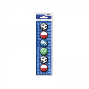 Magneti Fotbal 30 mm 6 buc|set - STARPAK 405599 5.462185