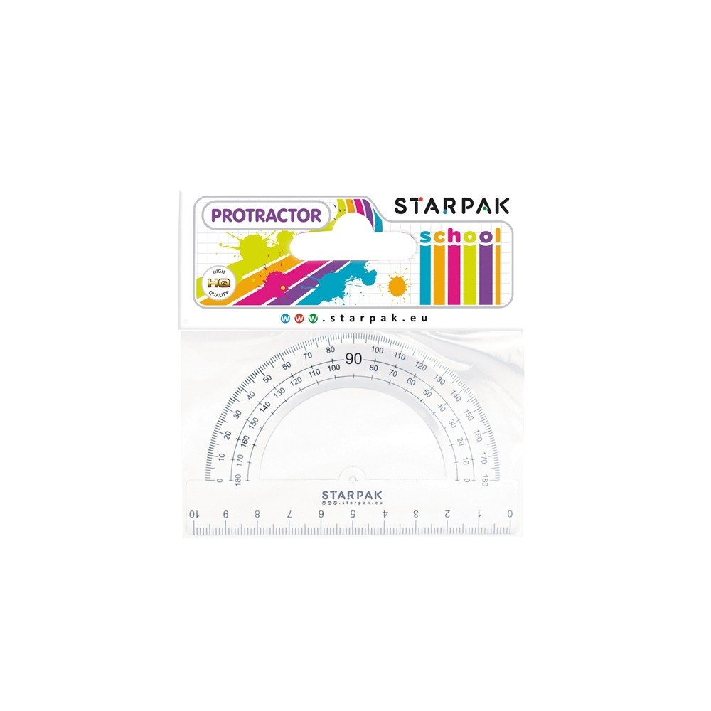 Raportor 180 grade|10 cm - STARPAK 283231 1.260504