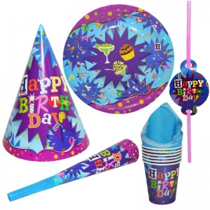 Accesorii party, din carton, 36 buc/set 27.731092