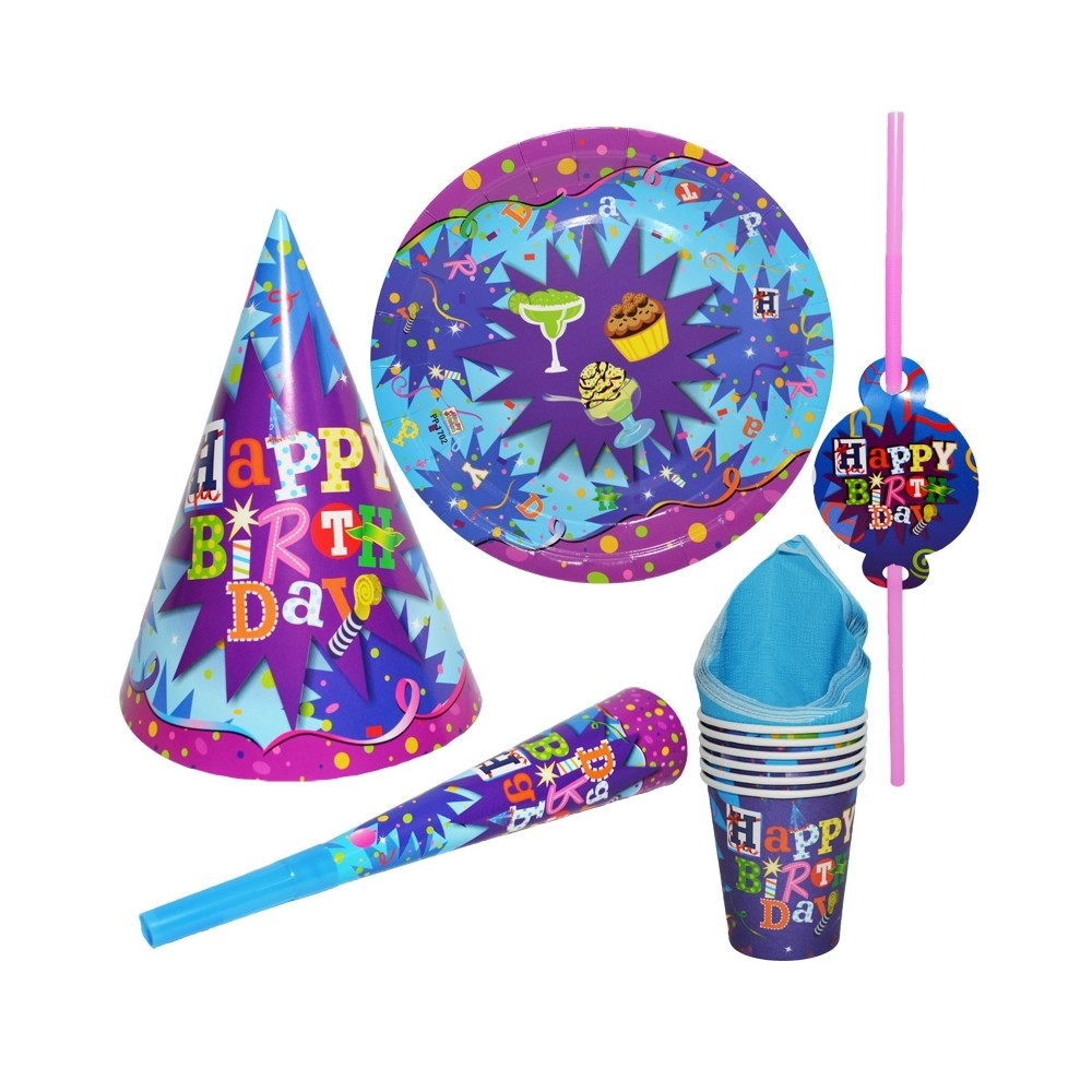Accesorii party, din carton, 36 buc/set 27.731092