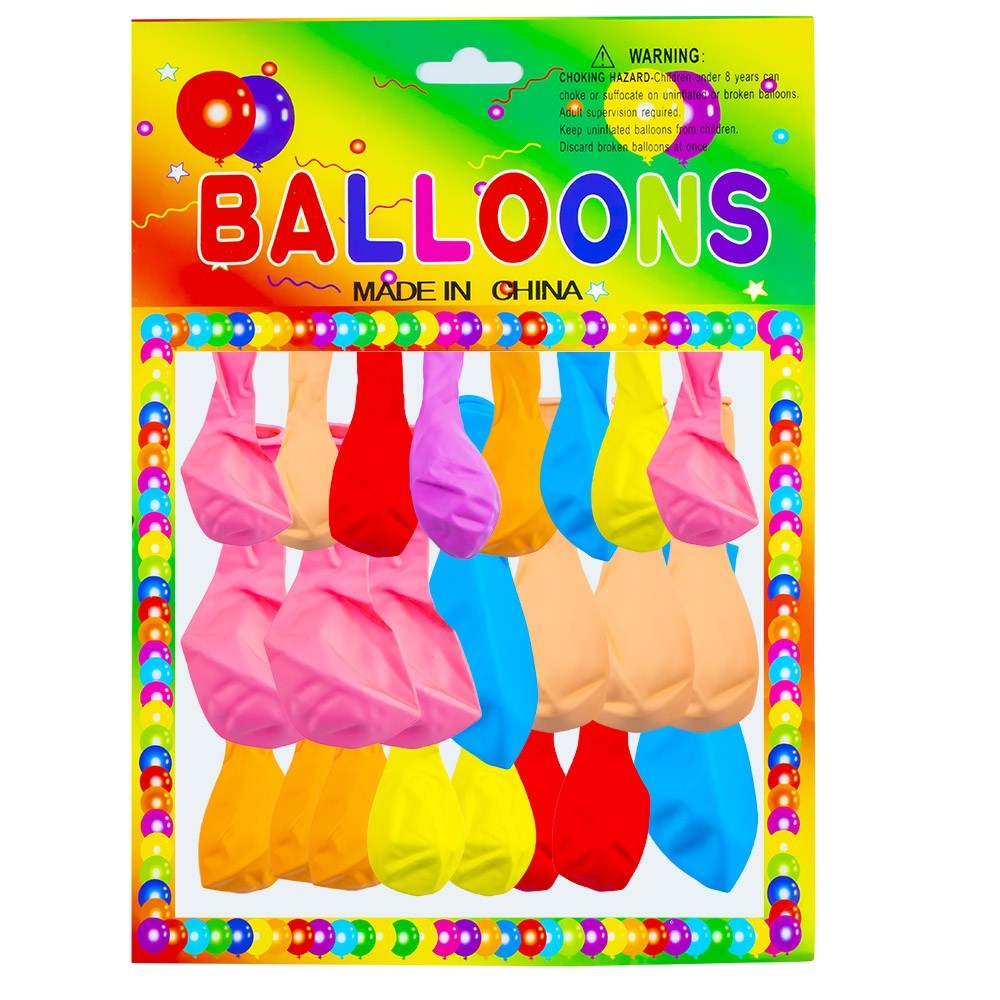Baloane 2,2 g, multicolore, 24 buc/set 7.563025
