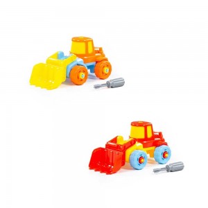 Tractor-excavator demontabil, 19,5x10x29 cm, Polesie 77103 16.806723
