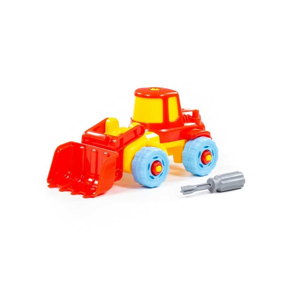 Tractor-excavator demontabil, 19,5x10x29 cm, Polesie 77103 16.806723